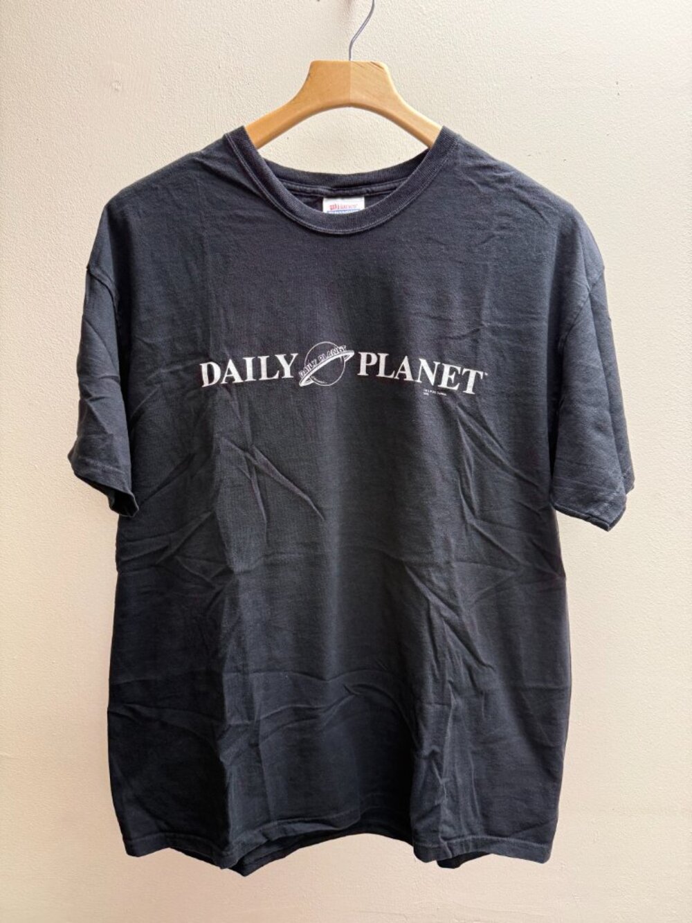 Hane's Heavyweight Men's XL short sleeve Superman / Clark Kent t-shirt